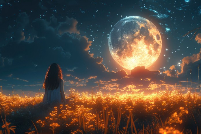 digital-art-character-looking-moon